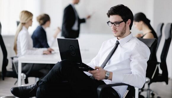 sedentary work as a cause of lumbar osteochondrosis