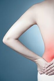 constant aching pain in the lower back is the second stage of osteochondrosis
