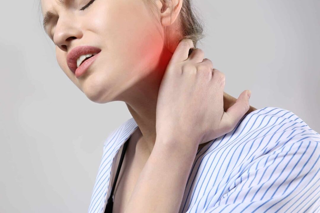 pain in the cervical region